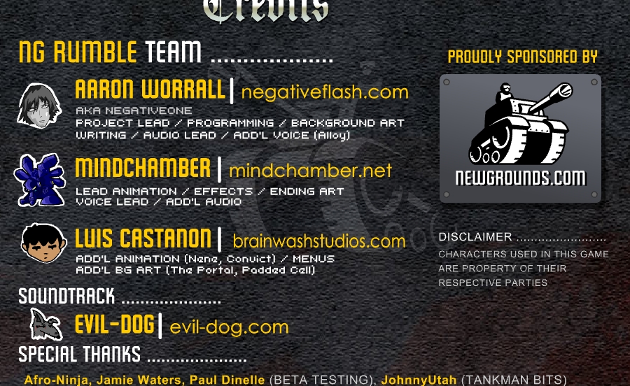 Newgrounds Rumble Intense Fight Scene